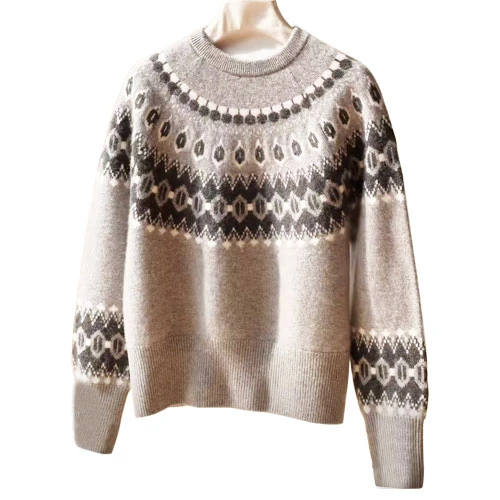 Suéter Fair Isle de diseñador