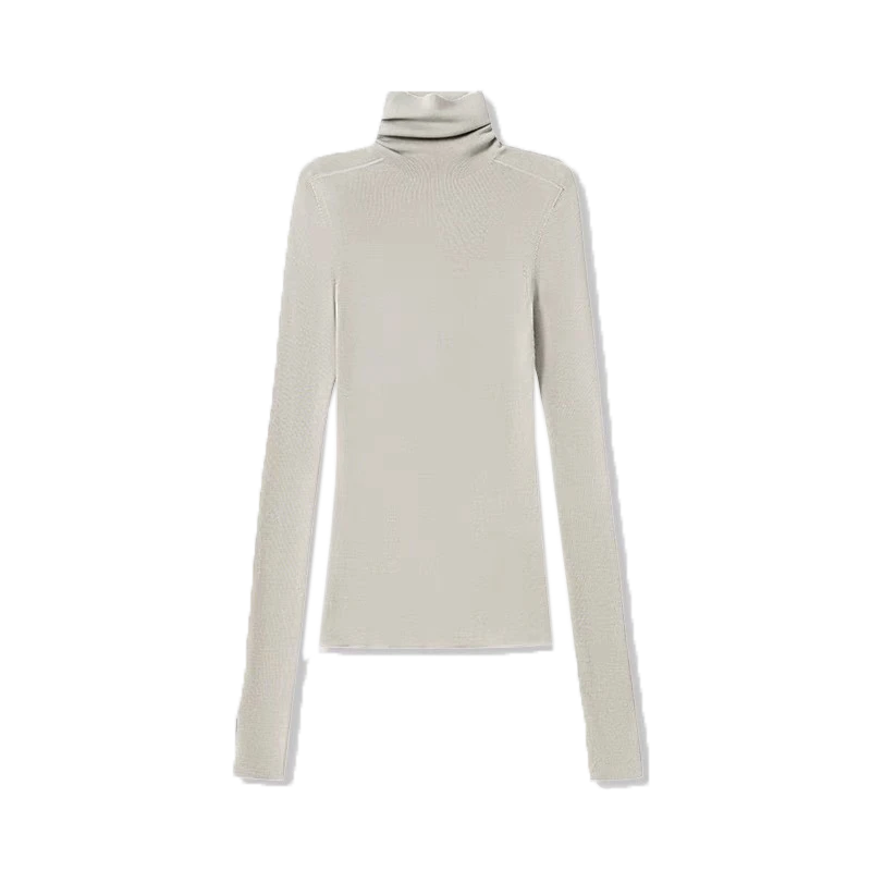 Ropa interior de punto de lana merino sencilla de diseñador para mujer
