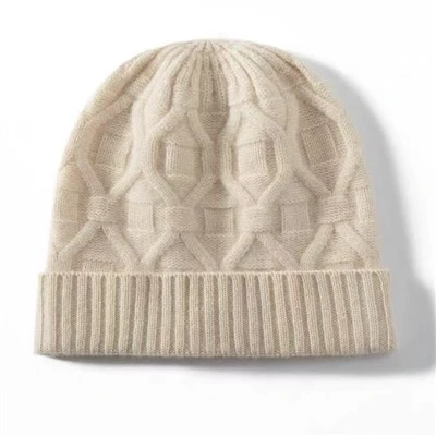 Gorro De Lana Mezcla De Cachemira