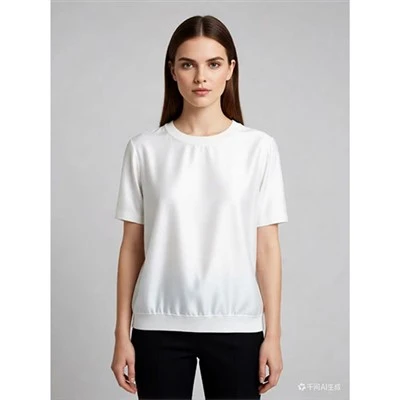 Jersey básico de punto suave para mujer
